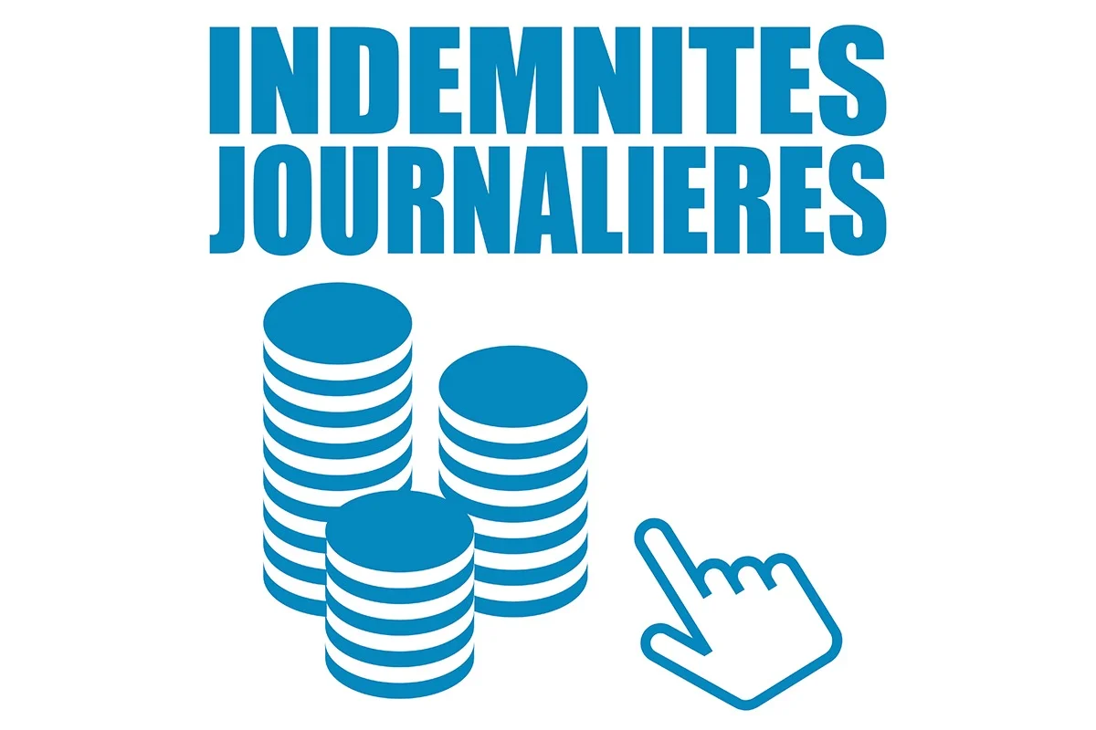 Logo indemnités journalières.