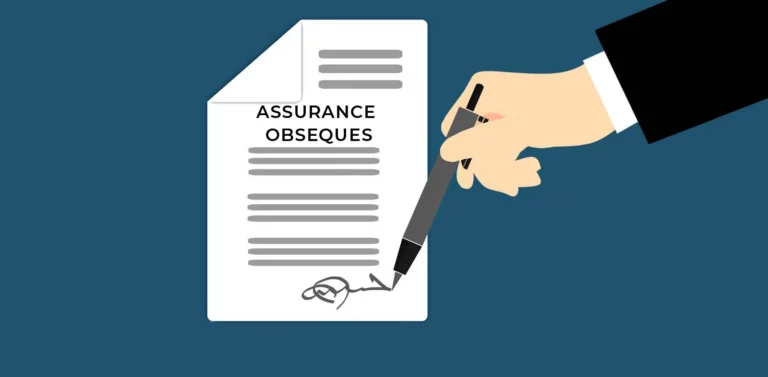 Une image illustrant la signature d'une assurance obsèques.