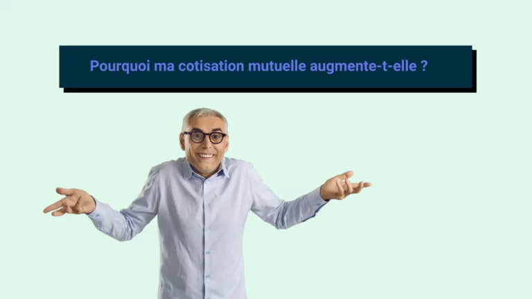 Un vieux monsieur se demande pourquoi le prix de sa mutuelle augmente.