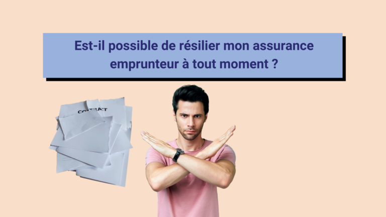Un personne qui cherche à résilier son assurance emprunteur.