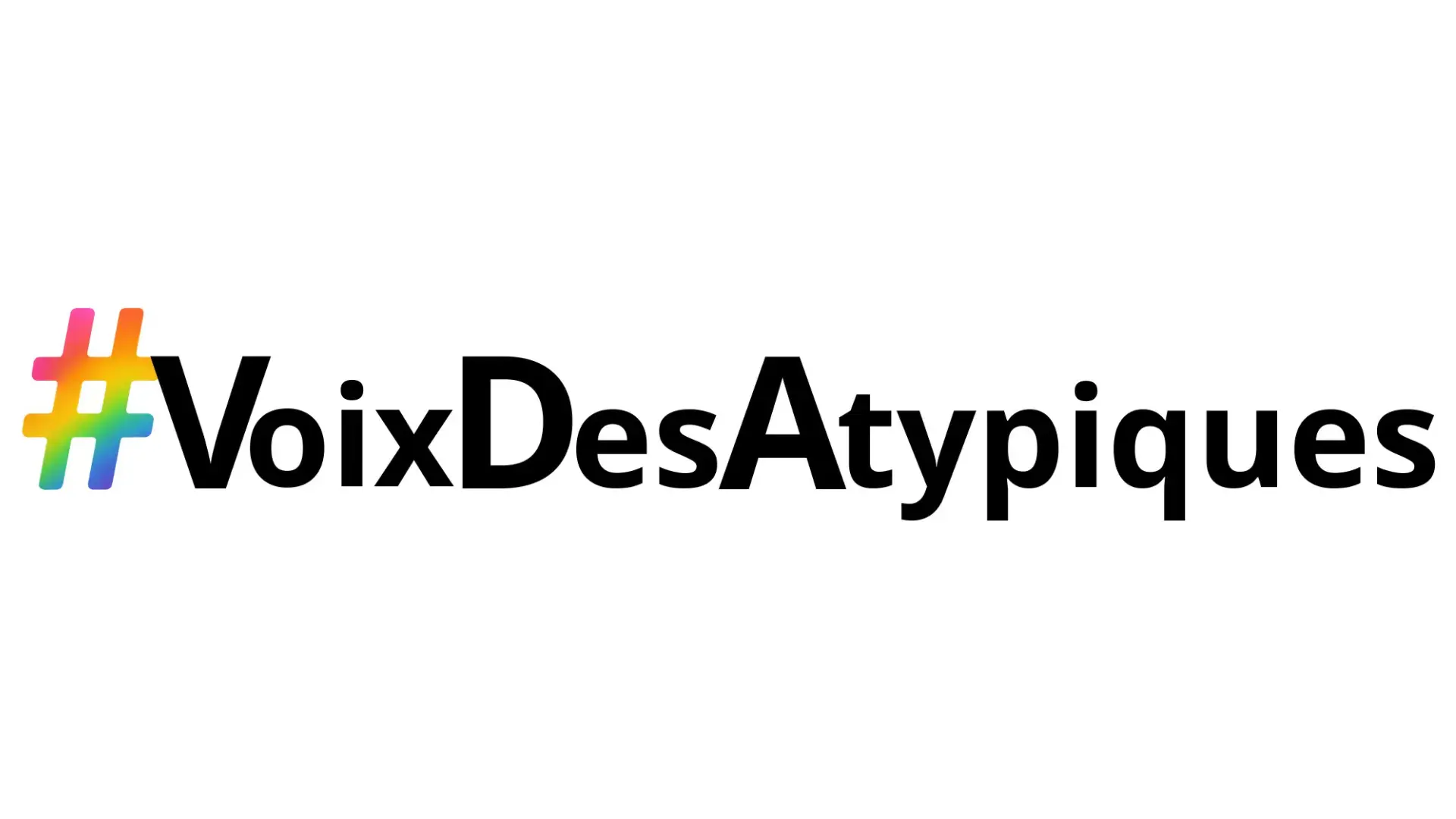 Logo officiel #VoixDesAtypiques.