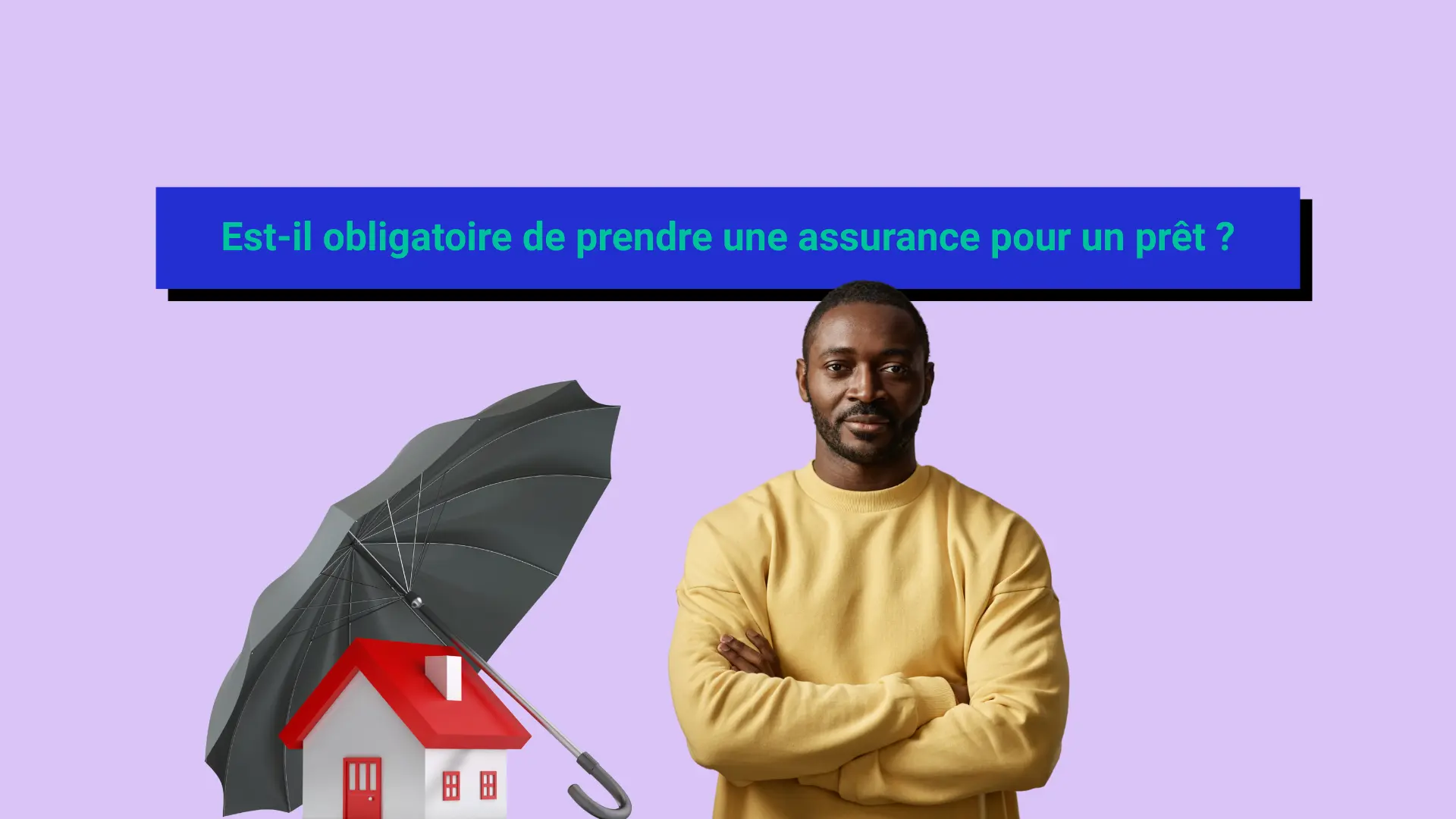 Un personne réfléchie à s'il lui faut une assurance de prêt.